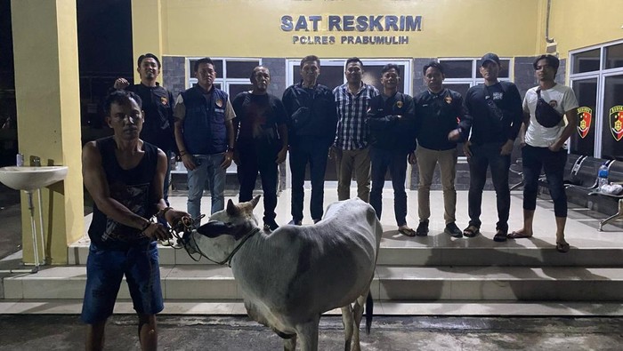Pelaku spesialis pencurian hewan ternak di Prabumulih berhasil ditangkap polisi