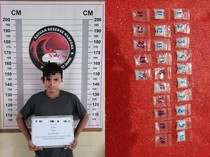 Polisi Tangkap Bandar Narkoba di Muaro Jambi, 25 Paket Sabu Disita