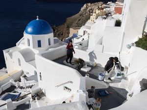Situasi Santorini Usai Diguncang Gempa Beruntun