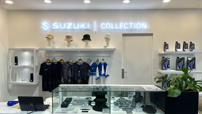 Suku cadang Suzuki di IIMS 2025.