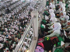 3 Ribu Santri Pecahkan Rekor MURI Pelafalan Huruf Hijaiyah