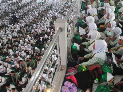 3 Ribu Santri Pecahkan Rekor MURI Pelafalan Huruf Hijaiyah