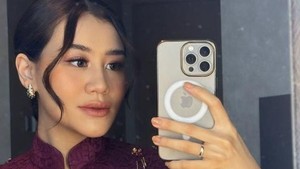 Aaliyah Massaid begitu cantik melengkapi acara itu sebagai bridesmaid. Foto: Instagram Aaliyah Massaid