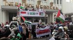 Foto Aksi Damai Bela Palestina di Bandung, Serukan Boikot Produk Israel
