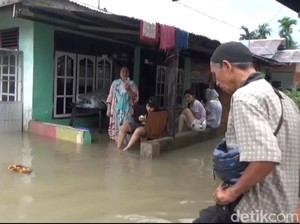 Ratusan Rumah Warga Jambi Terendam Banjir Diduga Dampak Bangunan JBC