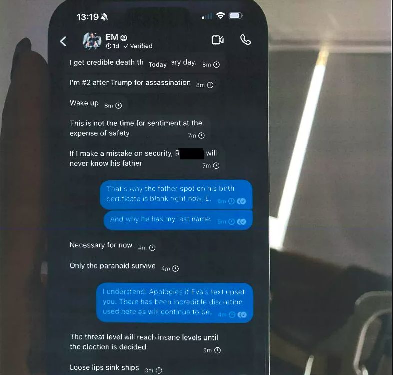 Dokumen Ashley St. Clair Lahirkan Anak ke-13 Elon Musk