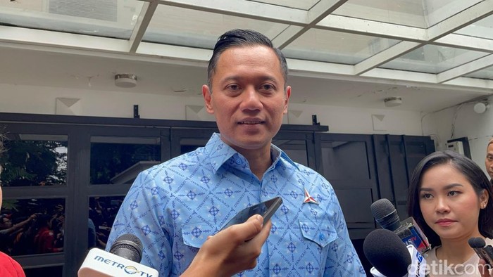 Ketua Umum (Ketum) Partai Demokrat Agus Harimurti Yudhoyono (AHY) (Ondang/detikcom).