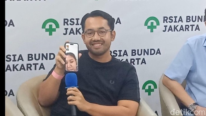 Kiky Saputri usai melahirkan.