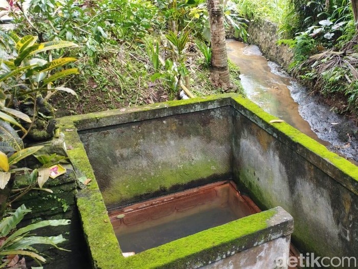 Kolam Air Panas Angseri di Tabanan, Bali.