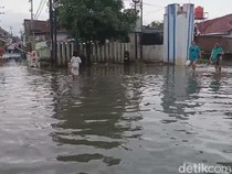 Video: Banjir Kembali Rendam Bandang Lampung, Ketinggian Air Capai 1 Meter