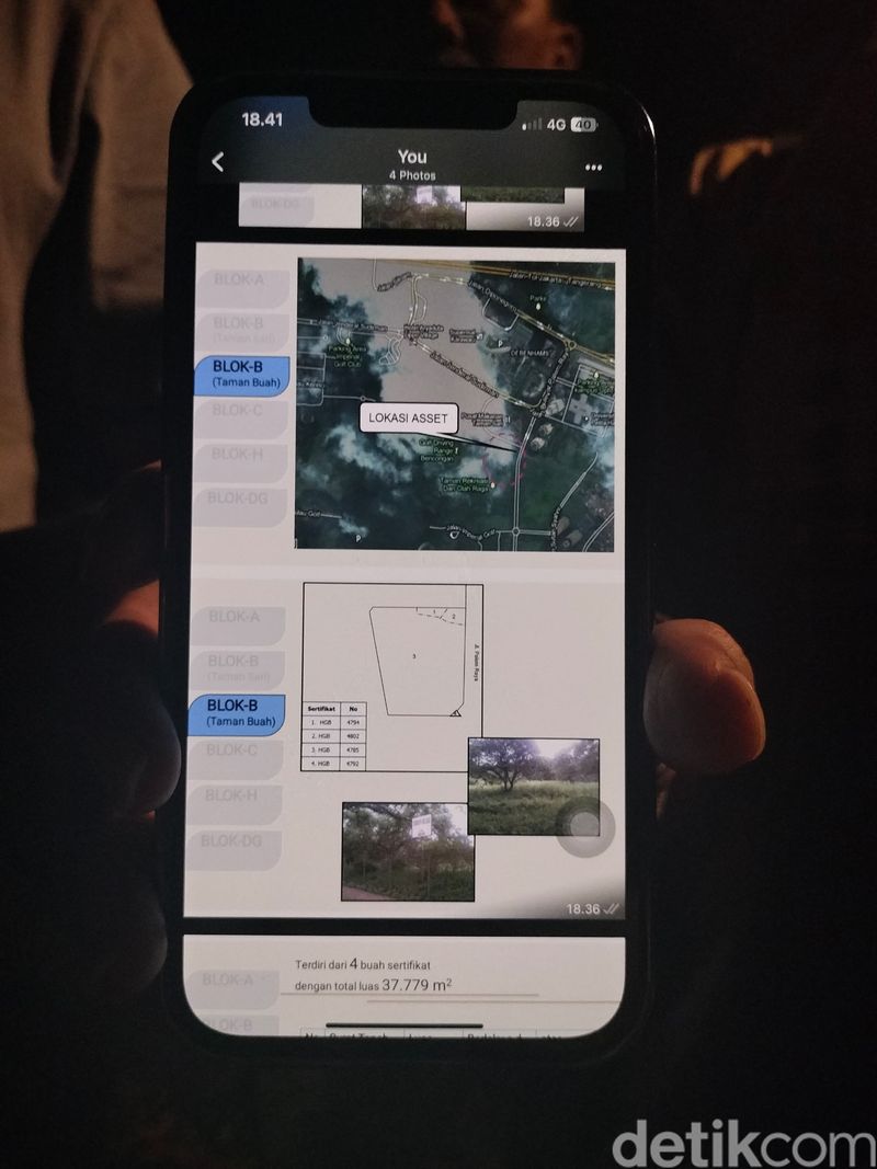 Lokasi tanah sitaan eks-BLBI di Tangerang/Sekar Aqillah Indraswari Lokasi tanah sitaan eks-BLBI di Tangerang