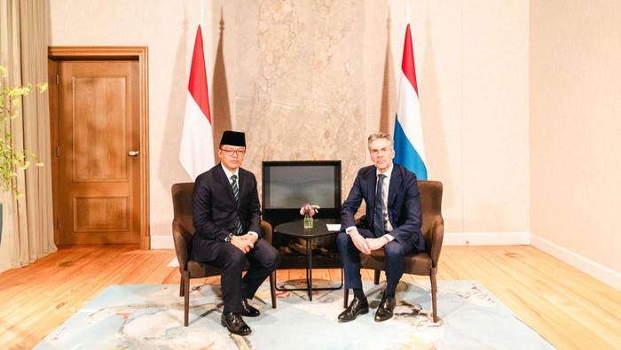 Menteri Luar Negeri RI Sugiono melakukan kunjungan kerja ke Belanda. (dok Istimewa)