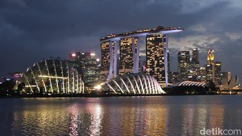 Hasil foto kondisi petang. Foto: Adi Fida Rahman/detikINET