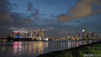 Hasil foto 50 MP di kondisi petang. Foto: Adi Fida Rahman/detikINET