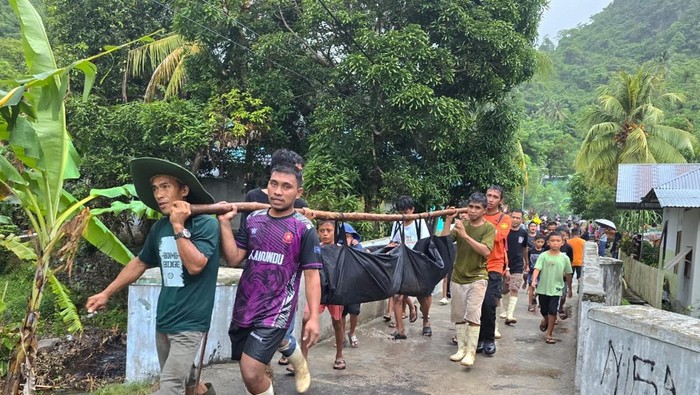 Pasutri di Bone Bolango ditemukan tewas di kebun.
