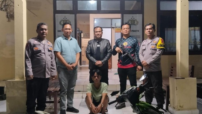 Pelaku berinisial R spesialis pencurian sepda motor berhasil diringkus