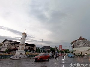Cuaca DIY Hari Ini: Kota Jogja Berpotensi Hujan