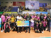 Jakarta Popsivo Polwan Juara Putaran Kedua Usai Kalahkan Yogya Falcons 3-1