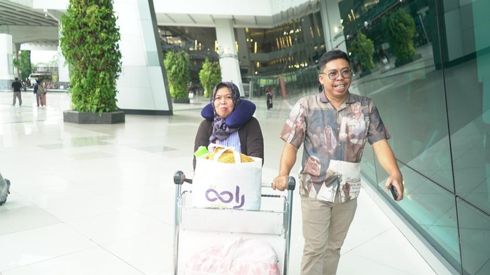 TKW asal Serang, Mesaroh, kembali ke Indonesia setelah 7 bulan menderita di Arab Saudi