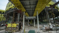 Dudy mengatakan progres pembangunan Stasiun Baru Tanah Abang sudah mencapai sekitar 80%. Ia juga berharap, stasiun tersebut dapat beroperasi sebelum momen Lebaran.