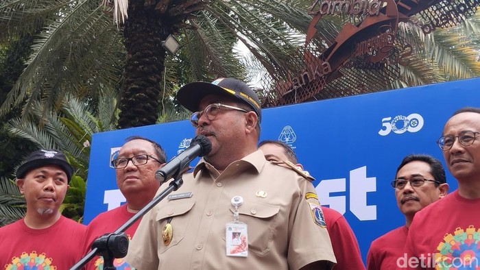 Wakil Gubernur (Wagub) DKI Jakarta Rano Karno. (Maulana/detikcom)