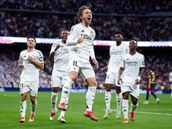 Sudah lima laga terakhir Real Madrid di LaLiga, mereka cuma menang sekali atas Girona 2-0 (Getty Images)