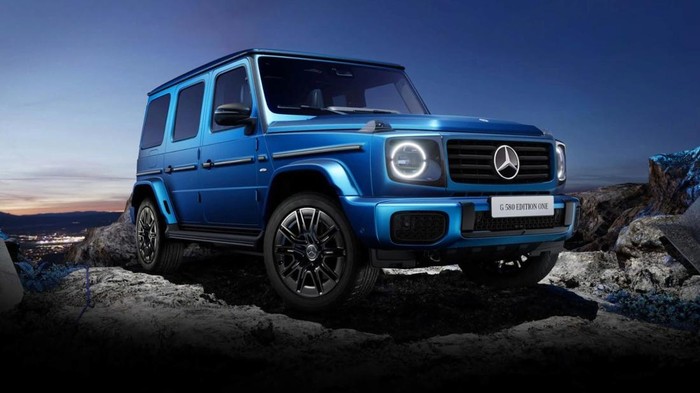 All New Mercedes-Benz Electric G 580 Edition One