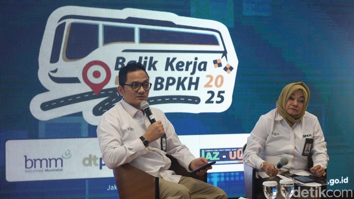BPKH Fasilitasi Warga Balik ke Jabodetabek usai Libur Lebaran Badan Pengelola Keuangan Haji (BPKH) meluncurkan program Balik Kerja Bareng. Program ini memfasilitasi pemudik untuk kembali secara gratis setelah libur lebaran 2025.