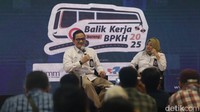 BPKH menargetkan total penumpang Balik Kerja Bareng 2025 sebanyak 2.500 orang dengan rencana pemberangkatan serentak pada 6 April 2025.  