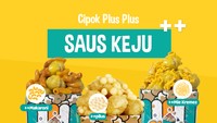 Cireng Cipok Indonesia di Jalan Bangau Raya, Depok bikin menu cireng mirip popcorn dengan limpahan saus keju. Bisa juga tambah isi makaroni, pilus, dan mie kremes. Foto: Cireng Cipok Indonesia