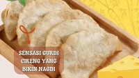 Kebab Gilss di Sawah Besae bisa jadi pilihan kalau mau jajan cireng keju enak. Mereka punya Cireng Isi Keju isi 3 buah seharga Rp 14 ribuan. Foto: Kebab Gilss 