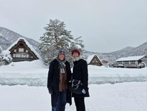 Ucapan Terima Kasih Penduduk Shirakawago Jepang ke Turis Indonesia