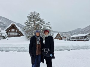 Ucapan Terima Kasih Penduduk Shirakawago Jepang ke Turis Indonesia