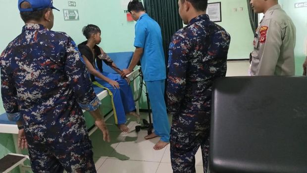 Drama penyelamatan Mulki yang hampir mati digulung ombak Pantai Karang Papak