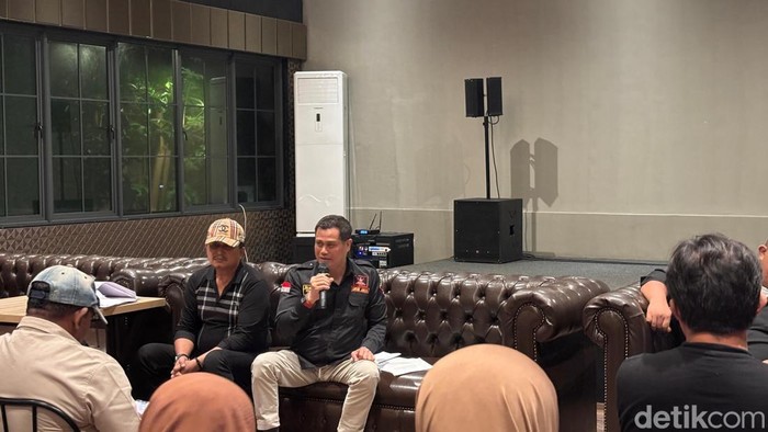 GRIB Jaya Jatim menggelar pertemuan terkait mafia tanah dan mafia peradilan di Surabaya.