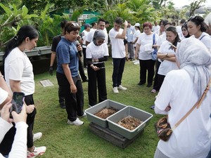 Hotel BUMN Olah Sampah Makanan Jadi Pupuk