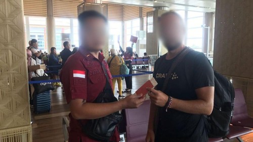 Imigrasi Singaraja mendeportasi WN Norwegia berinisial BG, Kamis (20/2/2025). (IST)