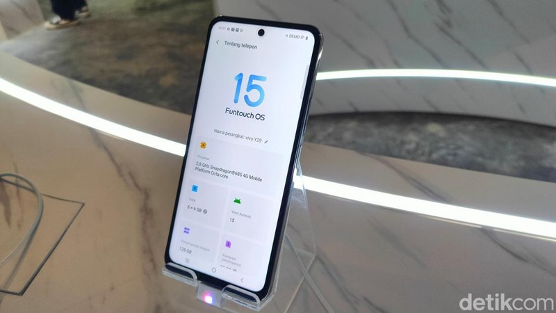 Vivo Y29 resmi rilis untuk pasar Indonesia.