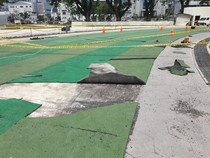 Jalur Joging Lapangan Merdeka Medan Rusak Usai Diresmikan, Ini Kata Pemkot