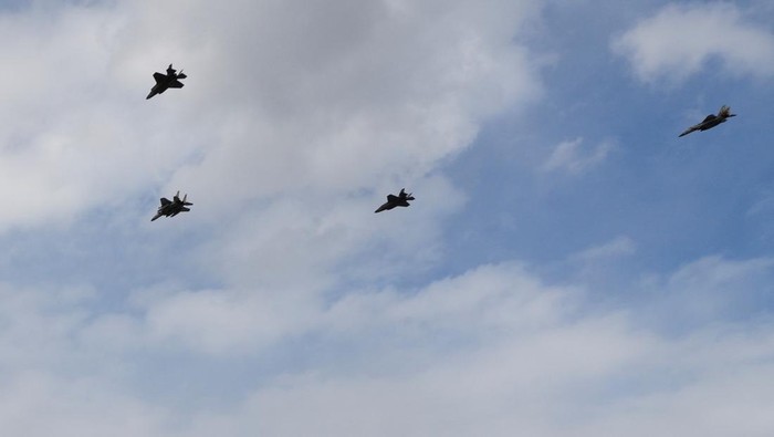 Serang Iran, Israel Kerahkan 200 Jet Tempur