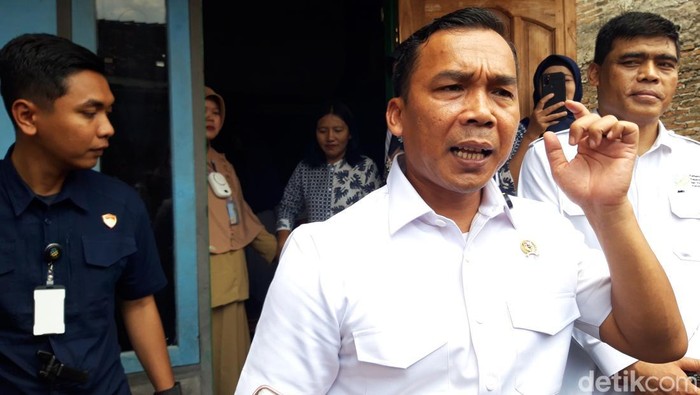 Menteri Kependudukan dan Pembangunan Keluarga/Kepala BKKN, Wihaji, saat kunjungan ke Boyolali, Senin (24/2/2025).