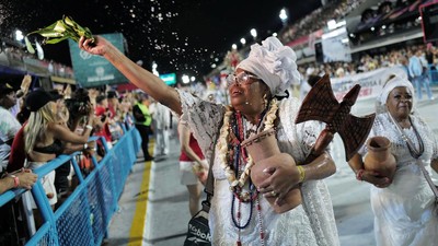Pawai Pembersihan Rohani Tandai Dimulainya Karnaval Terbesar di Brasil