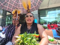 Cerita Pendukung Kepala Daerah Asal Papua Ongkos Sendiri Pantau Sidang MK