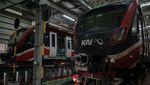 Melihat Perawatan Kereta LRT Jabodebek