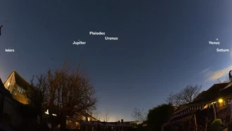 Parade Enam Planet Warnai Langit 28 Februari Setelah Buka Puasa