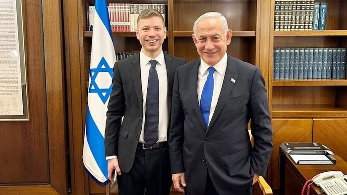 Yair Netanyahu is the oldest son of Israels Prime Minister Benjamin Netanyahu. (Instagram/Yair Netanyahu via abc.net.au)