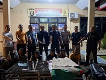 Polisi Gerebek Arena Sabung Ayam di Musi Rawas, 5 Pelaku Ditangkap