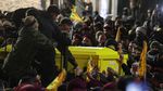 Potret Lautan Manusia Iringi Pemakaman Pemimpin Hizbullah Hassan Nasrallah