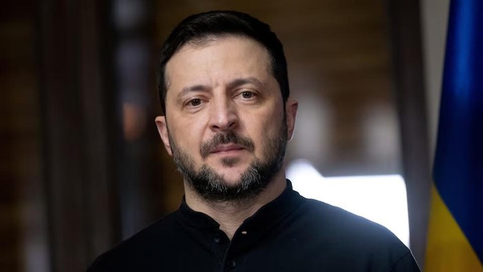 Volodymyr Zelenskiy, Munich, February 15, 2025. Sven Hoppe/Pool via REUTERS Purchase Licensing Rights