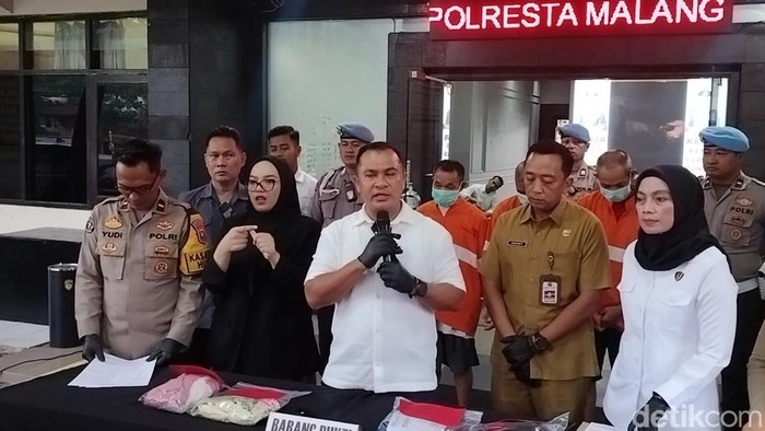 Rilis pemerkosaan ayah ke anak kandungnya di Polresta Malang